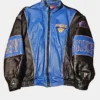 NY Knicks Vintage Timothée Chalamet Leather Jacket