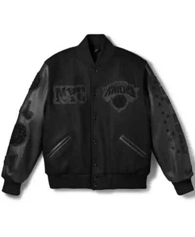 New York Knicks Nike 2026 Champions Black Jacket