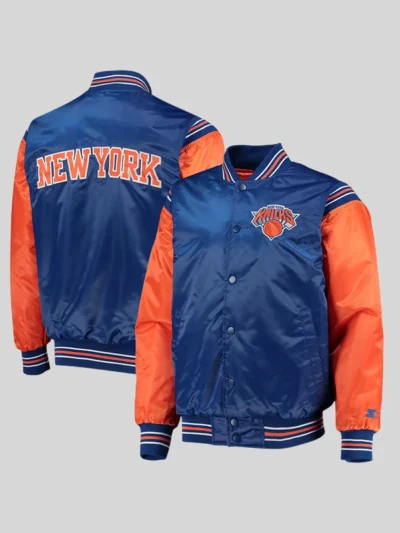New York Knicks Starter Enforcer Varsity Jacket