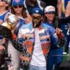 New York Knicks Victory Parade 2026 Karl-Anthony Towns Jacket