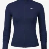 Nike One Fitted Blue Zip Jacket