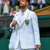 Novak Djokovic Wimbledon White Blazer