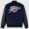OVO x OKC Thunder Letterman Jacket