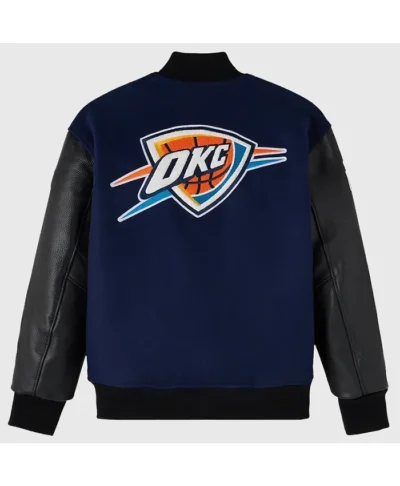 OVO x OKC Thunder Letterman Jacket