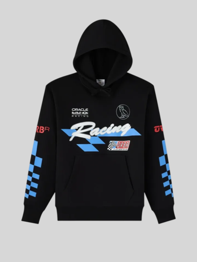 OVO x Red Bull Racing Finish Line Graphic Hoodie