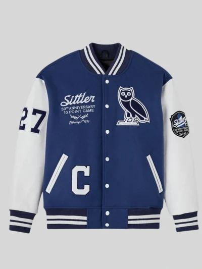 OVO x Toronto Maple Leafs Varsity Jacket
