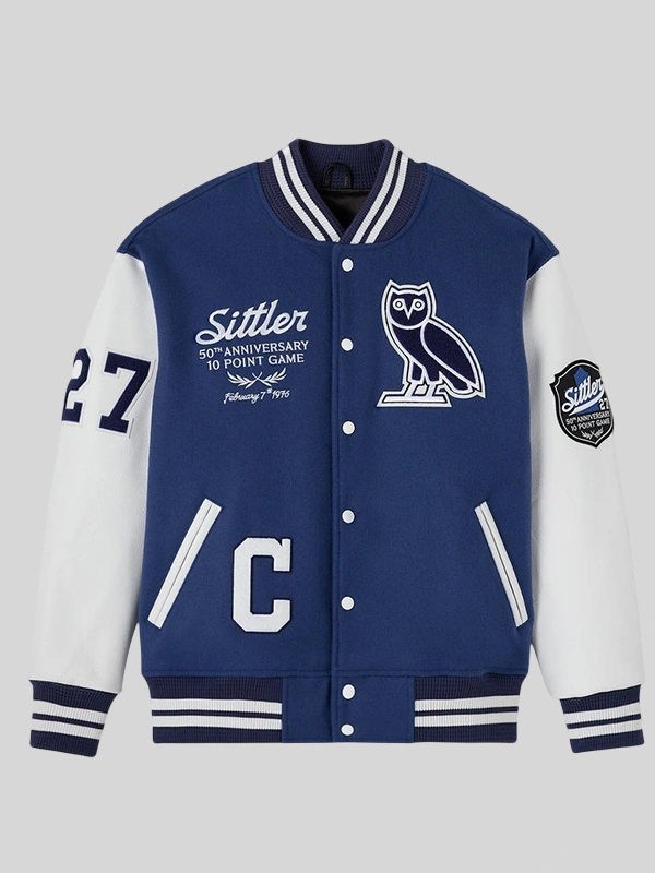 OVO x Toronto Maple Leafs Varsity Jacket