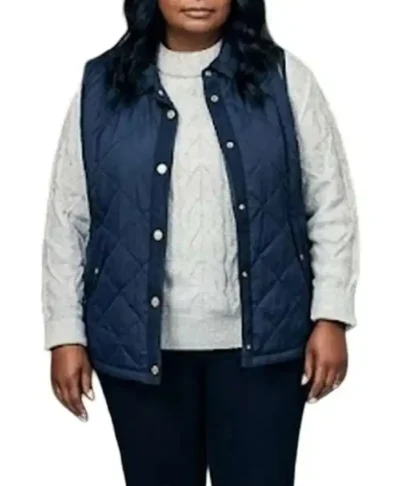 Octavia Spencer Ride or Die Season 1 Blue Vest