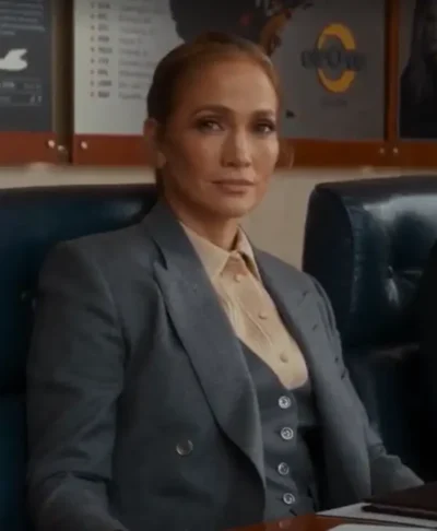 Office Romance 2026 Jackie Cruz Grey Blazer