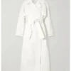 Office Romance 2026 Jennifer Lopez White Trench Coat