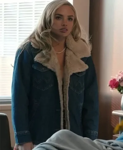 Oreana Jackson Dutton Ranch S01 Denim Sherpa Jacket