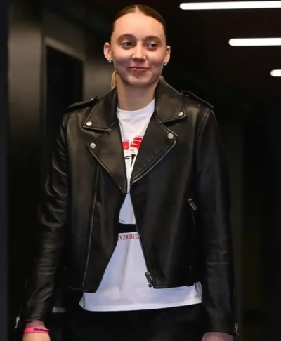 Paige Bueckers Dallas Wings Leather Jacket