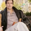 Paul Kelly Black Leather Jacket