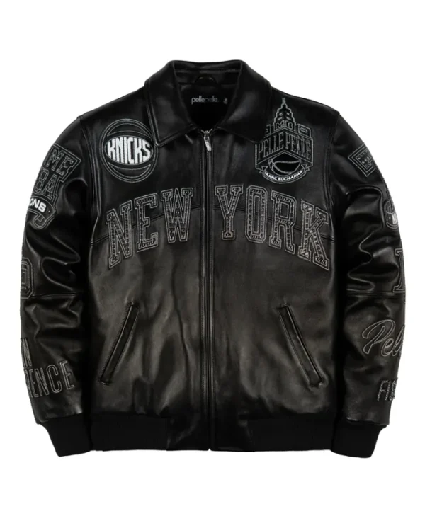 Pelle Pelle for City of New York Knicks Jacket