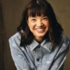 Peyton Elizabeth Lee Pizza Movie 2026 Denim Jacket