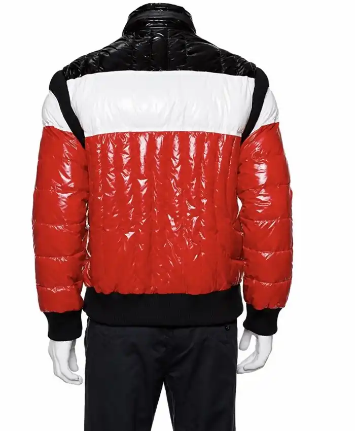 Playboi Carti Balmain Tricolor Quilted Puffer Jacket