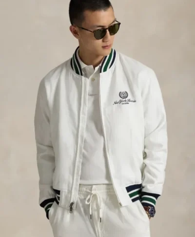 Polo Ralph Lauren US Open Linen Bomber Jacket