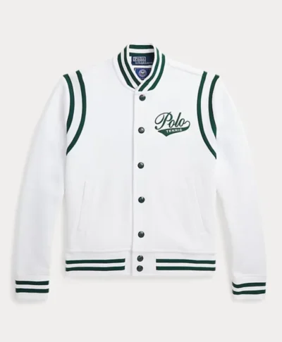 Polo Ralph Lauren Wimbledon Double-Knit Baseball Jacket