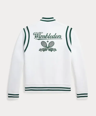 Polo Ralph Lauren Wimbledon Double-Knit Baseball Jacket