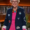 Prue Leith Kelly Clarkson Show Embroidered Blazer