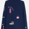 Prue Leith Kelly Clarkson Show Embroidered Blazer