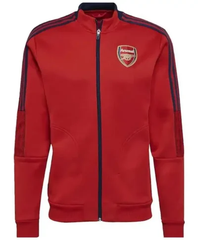 Rafe Spall Trying Season 3 Red Track Jacket