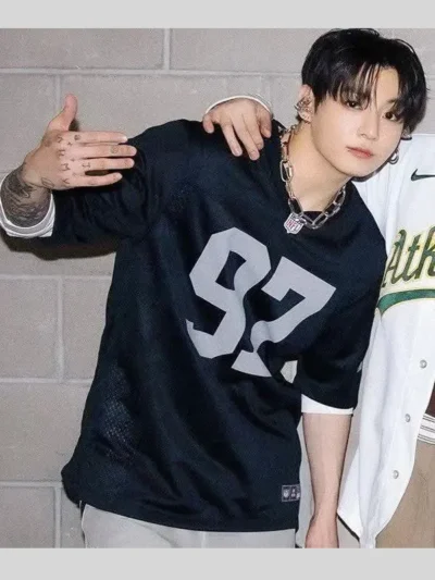 Raiders x Jungkook Las Vegas Jersey