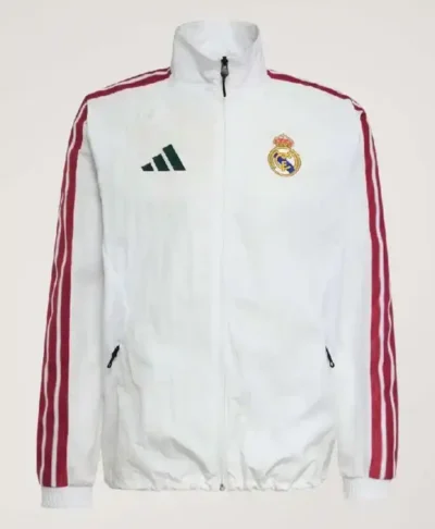 Real Madrid Home Anthem White Jacket