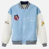 Realism x Disney Character Denim Varsity Jacket