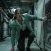 Renate Reinsve Backrooms 2026 Green Blazer