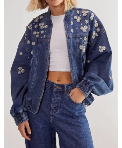 Savannah Dastrup Dallas Cowboys Denim Jacket