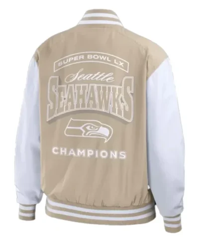 Seattle Seahawks Super Bowl LX Champions Bomber Jacket