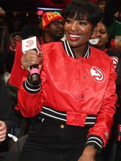 Shamea Morton Atlanta Hawks Varsity Jacket