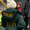 Simone Biles Green Bay Packers Coat
