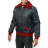 Simpsons Homer Navy Bomber Jacket