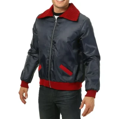 Simpsons Homer Navy Bomber Jacket
