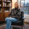 Sophie Cunningham Indiana Fever Leather Jacket