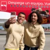 Spain Football Team 2026 World Cup Beige Jacket