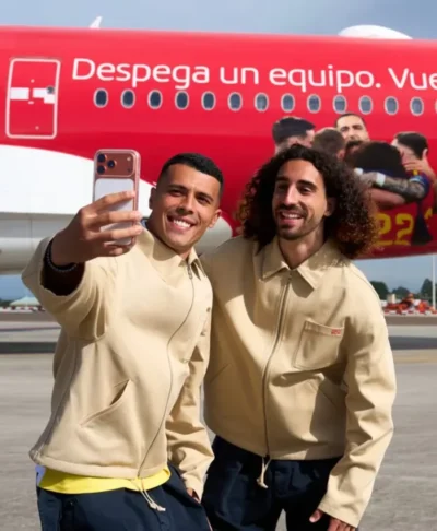 Spain Football Team 2026 World Cup Beige Jacket