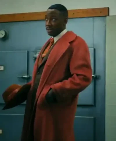 Spider Noir S01 Robbie Robertson Red Wool Coat