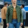 Stephen Kalyn Off Campus S01 Green Printed Jacket