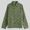 Stephen Kalyn Off Campus S01 Green Printed Jacket