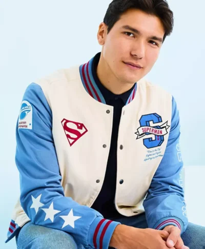 Superman Varsity Jacket