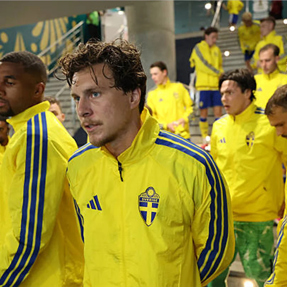 Sweden FIFA World Cup 2026 Home Anthem Jacket for sale