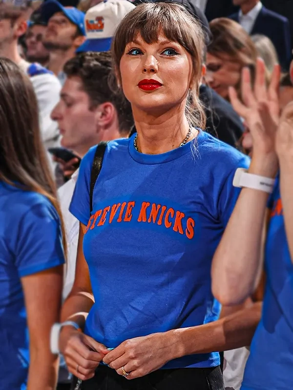 Taylor Swift Knicks Game 4 Stevie Nicks Shirt