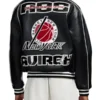 Te-Hina Paopao Black Avirex Basketball Jacket