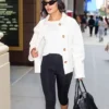 Tessa Thompson NYC 2026 White Jacket