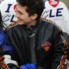 Timothee Chalamet Knicks Leather Jacket