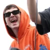 Timothée Chalamet Knicks Parade Chrome Hearts Hoodie for sale