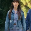 Together Alison Brie Blue Denim Jacket